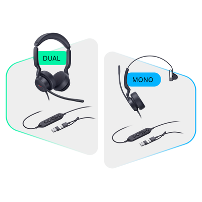 UH44 - USB Wired Headset Verso