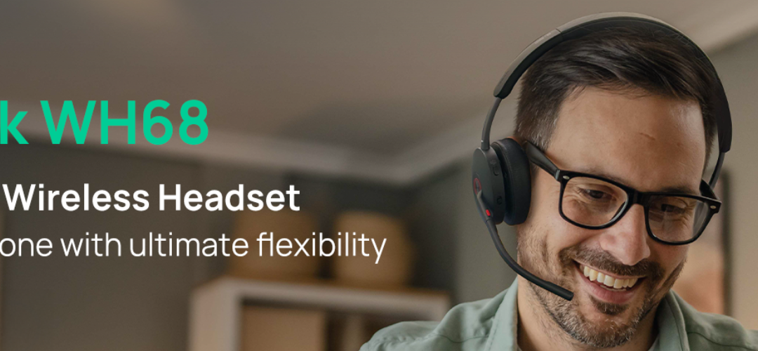 Yealink WH68: The Hybrid Wireless Headset Built for Modern Workstyles